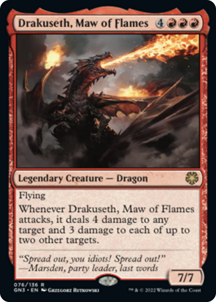 Drakuseth, Maw of Flames [Game Night: Free-for-All] | Event Horizon Hobbies CA