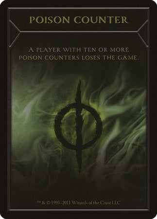 Poison Counter Token [New Phyrexia Tokens] | Event Horizon Hobbies CA