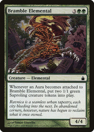 Bramble Elemental [Ravnica: City of Guilds] | Event Horizon Hobbies CA