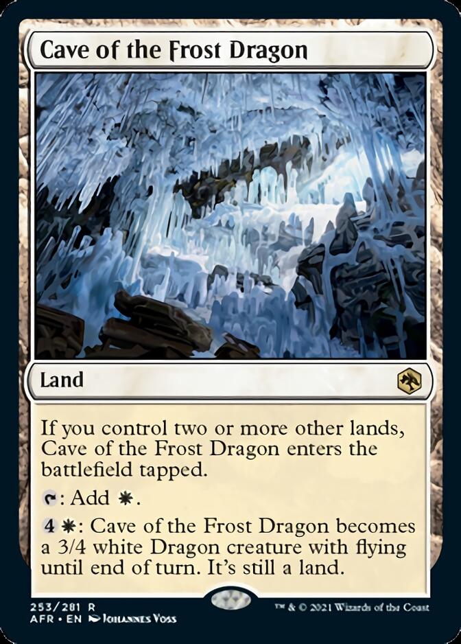 Cave of the Frost Dragon [Dungeons & Dragons: Adventures in the Forgotten Realms] | Event Horizon Hobbies CA