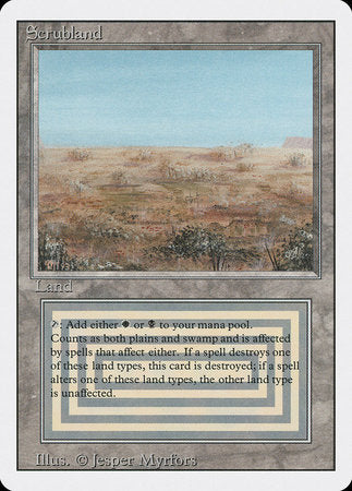 Scrubland [Revised Edition] | Event Horizon Hobbies CA