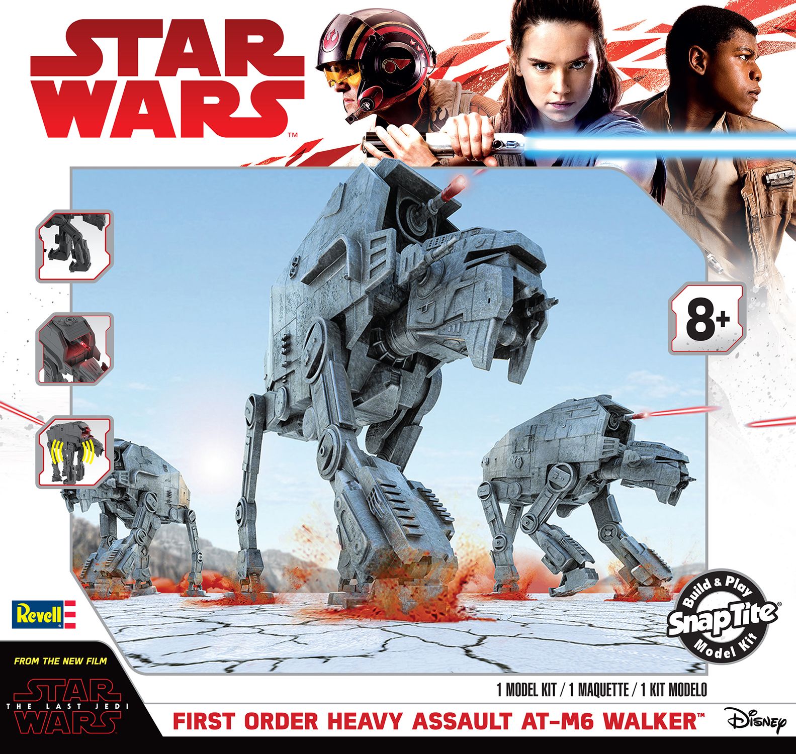 First Order Heavy Assult AT-M6 Walker (Snap Fit) | Event Horizon Hobbies CA