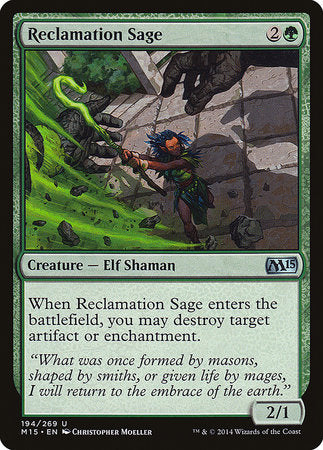 Reclamation Sage [Magic 2015] | Event Horizon Hobbies CA