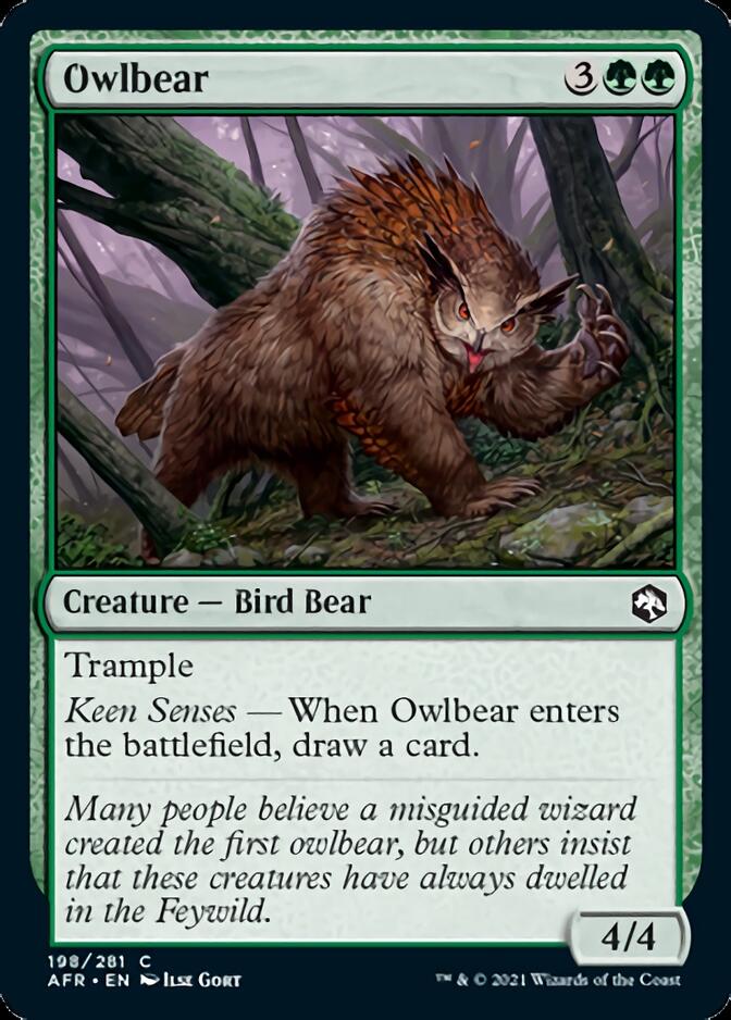 Owlbear [Dungeons & Dragons: Adventures in the Forgotten Realms] | Event Horizon Hobbies CA