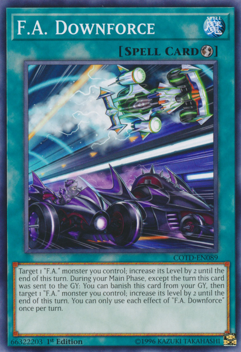 F.A. Downforce [COTD-EN089] Common | Event Horizon Hobbies CA