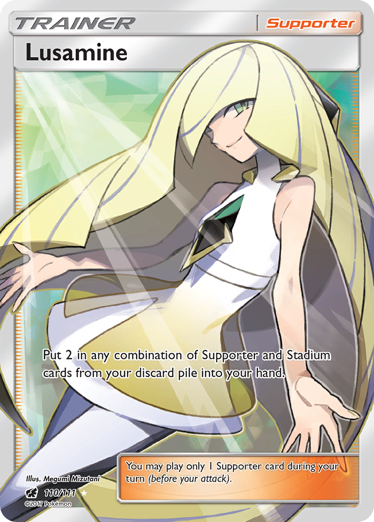 Lusamine (110/111) [Sun & Moon: Crimson Invasion] | Event Horizon Hobbies CA