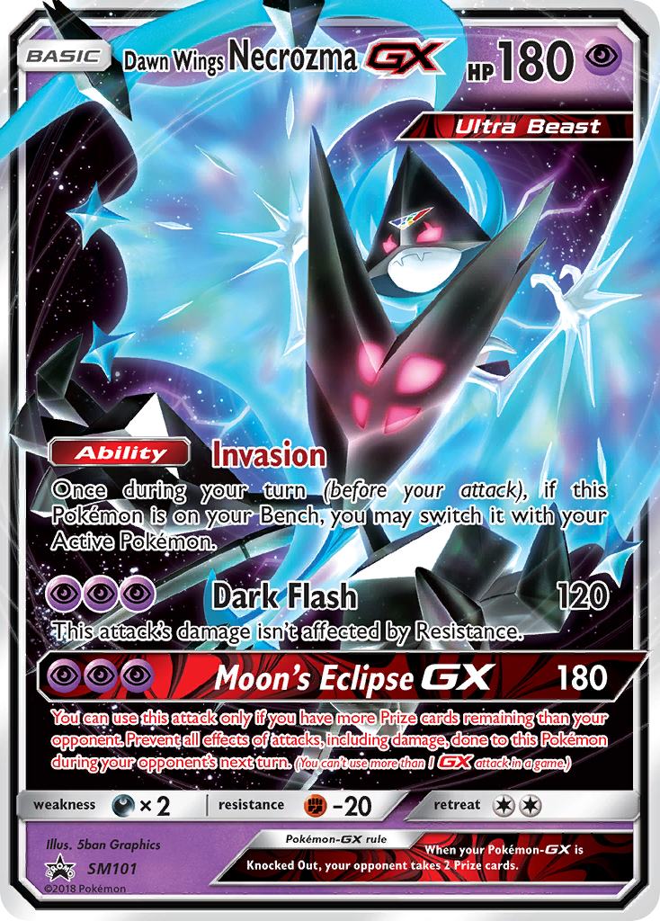 Dawn Wings Necrozma GX (SM101) [Sun & Moon: Black Star Promos] | Event Horizon Hobbies CA