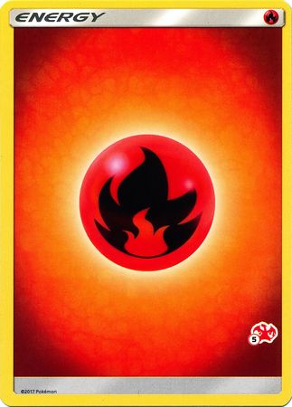 Fire Energy (Charizard Stamp #5) [Battle Academy 2020] | Event Horizon Hobbies CA