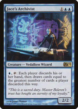 Jace's Archivist [Magic 2012] | Event Horizon Hobbies CA