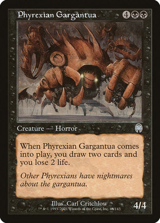 Phyrexian Gargantua [Apocalypse] | Event Horizon Hobbies CA