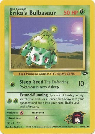 Erika's Bulbasaur (39/132) [Gym Challenge Unlimited] | Event Horizon Hobbies CA