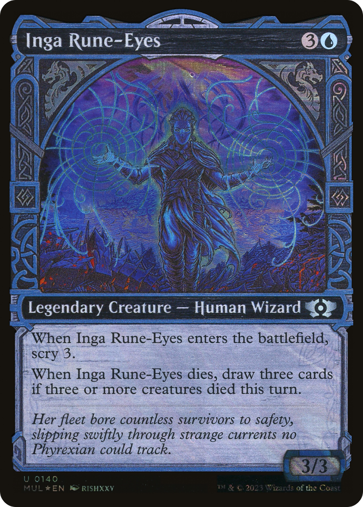 Inga Rune-Eyes (Halo Foil) [Multiverse Legends] | Event Horizon Hobbies CA