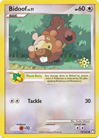 Bidoof (73/123) [Countdown Calendar Promos] | Event Horizon Hobbies CA