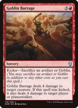 Goblin Barrage [Dominaria] | Event Horizon Hobbies CA