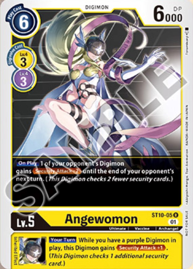 Angewomon [ST10-05] (Tamer Goods Set Angewomon & LadyDevimon) [Starter Deck: Parallel World Tactician Promos] | Event Horizon Hobbies CA