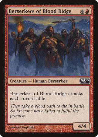 Berserkers of Blood Ridge [Magic 2010] | Event Horizon Hobbies CA