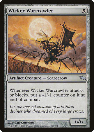 Wicker Warcrawler [Shadowmoor] | Event Horizon Hobbies CA