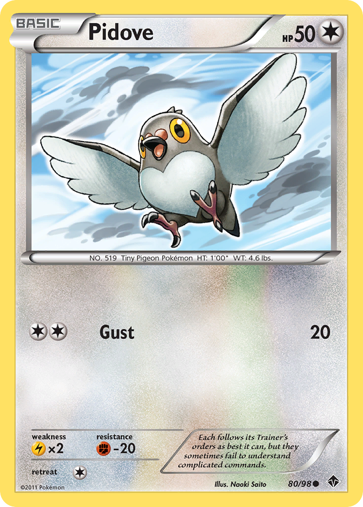 Pidove (80/98) [Black & White: Emerging Powers]