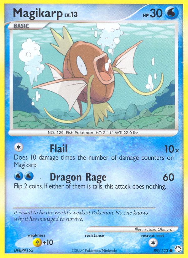 Magikarp (89/123) [Diamond & Pearl: Mysterious Treasures] | Event Horizon Hobbies CA