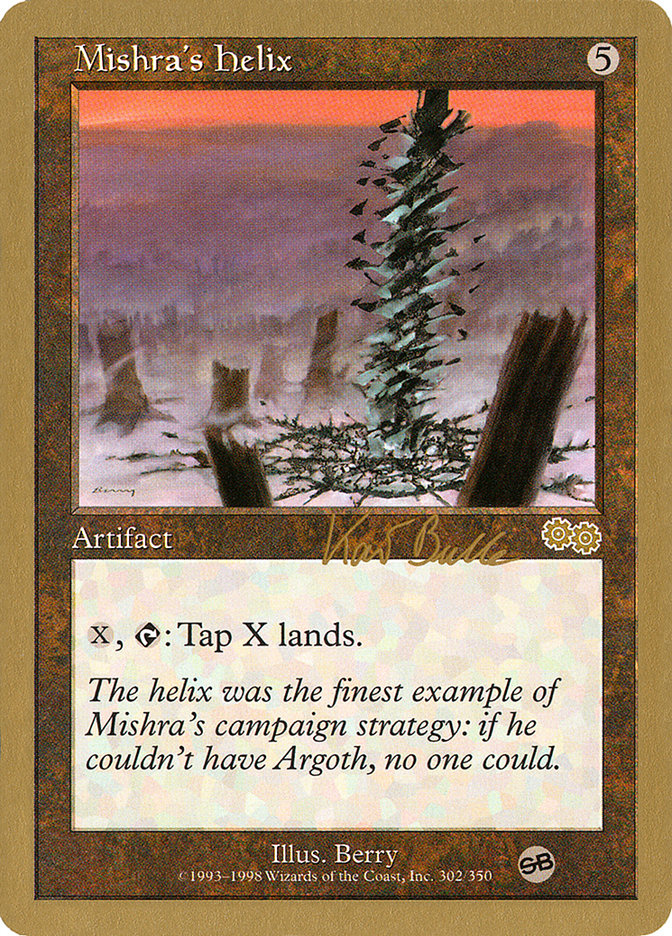 Mishra's Helix (Kai Budde) (SB) [World Championship Decks 1999] | Event Horizon Hobbies CA