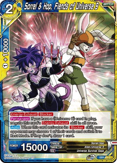 Sorrel & Hop, Fiends of Universe 9 (EB1-061) [Battle Evolution Booster] | Event Horizon Hobbies CA