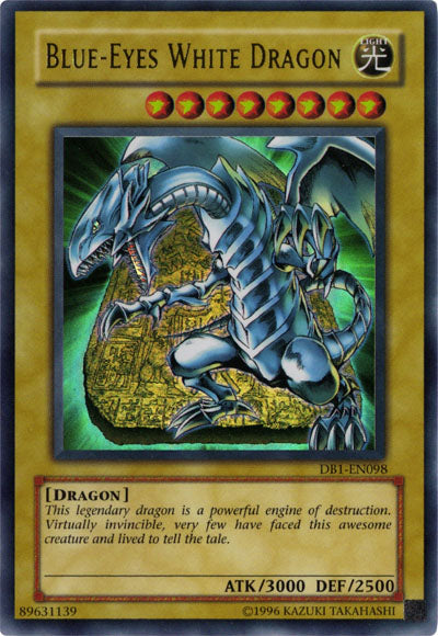 Blue-Eyes White Dragon [DB1-EN098] Ultra Rare | Event Horizon Hobbies CA