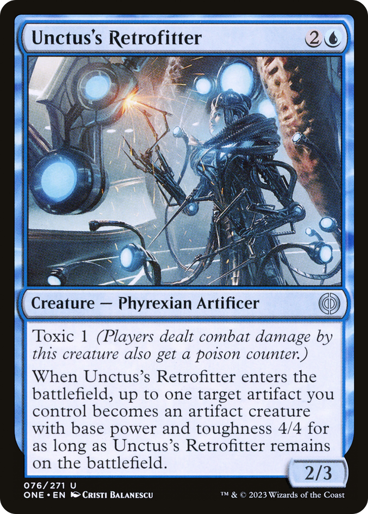 Unctus's Retrofitter [Phyrexia: All Will Be One] | Event Horizon Hobbies CA