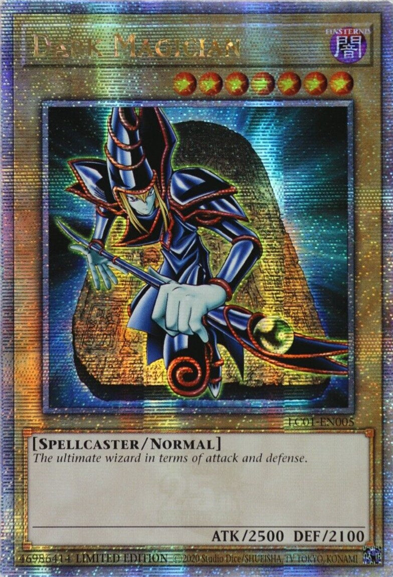 Dark Magician (25th Anniversary) [LC01-EN005] Quarter Century Secret Rare | Event Horizon Hobbies CA