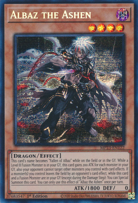 Albaz the Ashen [MP23-EN122] Prismatic Secret Rare | Event Horizon Hobbies CA