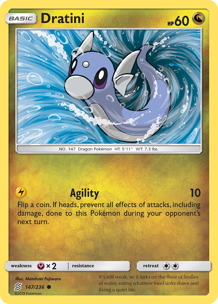 Dratini (147/236) [Sun & Moon: Unified Minds] | Event Horizon Hobbies CA