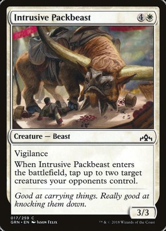 Intrusive Packbeast [Guilds of Ravnica] | Event Horizon Hobbies CA