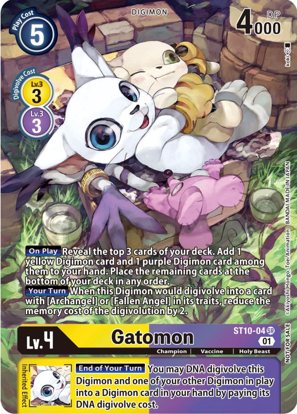 Gatomon [ST10-04] (Official Tournament Pack Vol.9) [Starter Deck: Parallel World Tactician Promos] | Event Horizon Hobbies CA