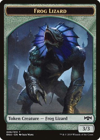 Frog Lizard Token [Ravnica Allegiance Tokens] | Event Horizon Hobbies CA