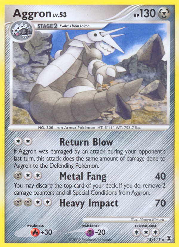 Aggron (14/111) [Platinum: Rising Rivals] | Event Horizon Hobbies CA