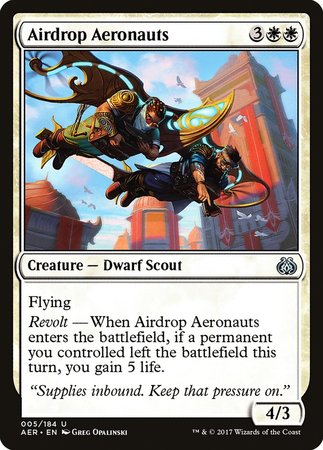 Airdrop Aeronauts [Aether Revolt] | Event Horizon Hobbies CA