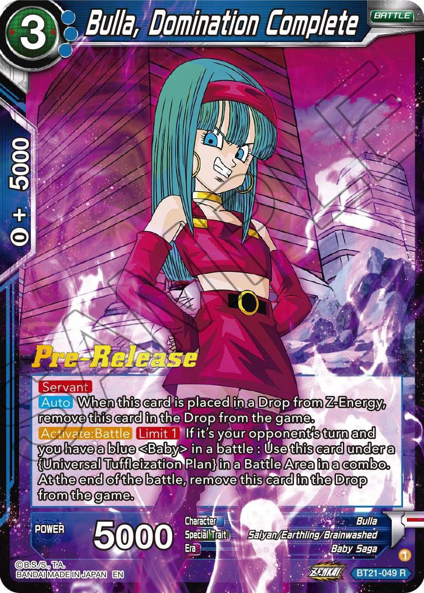 Bulla, Domination Complete (BT21-049) [Wild Resurgence Pre-Release Cards] | Event Horizon Hobbies CA