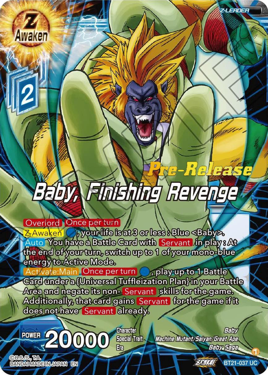 Baby, Finishing Revenge (BT21-037) [Wild Resurgence Pre-Release Cards] | Event Horizon Hobbies CA