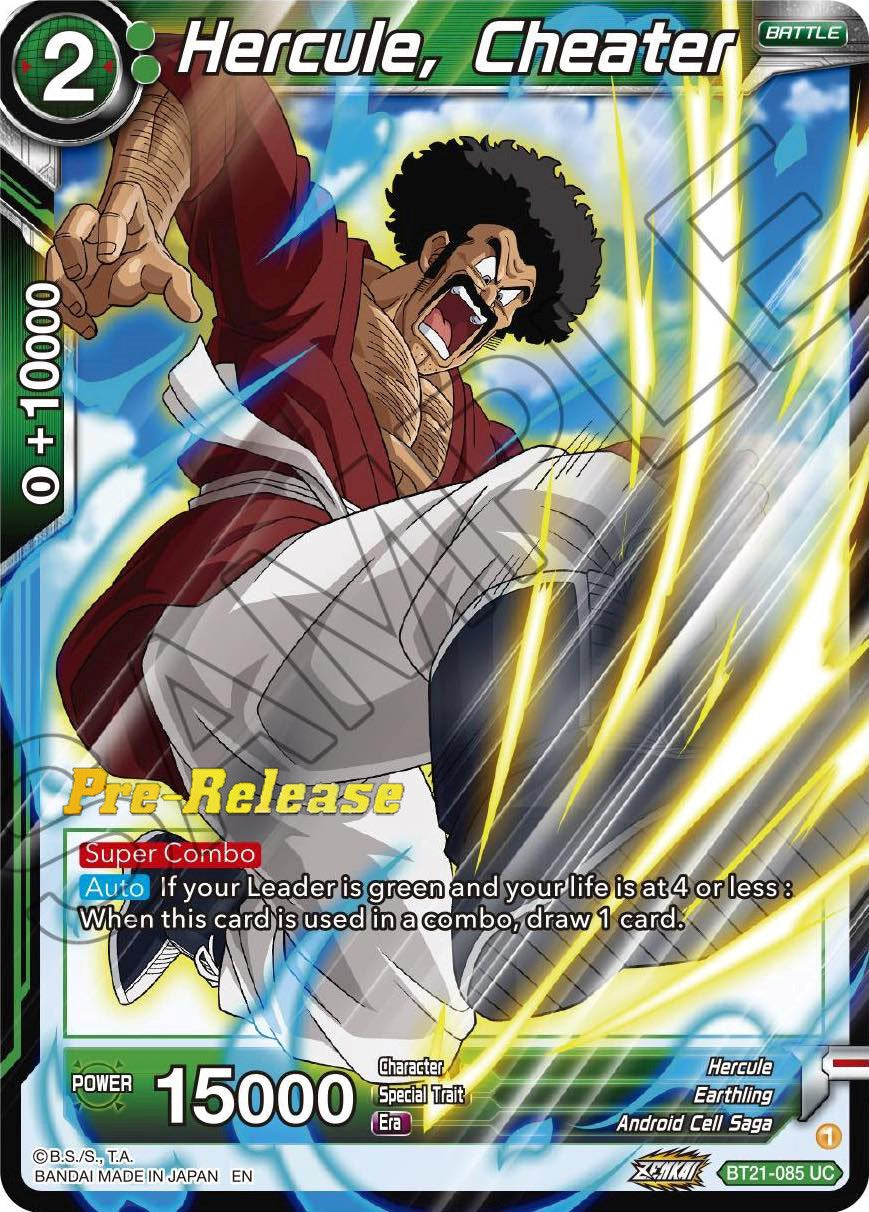 Hercule, Cheater (BT21-085) [Wild Resurgence Pre-Release Cards] | Event Horizon Hobbies CA