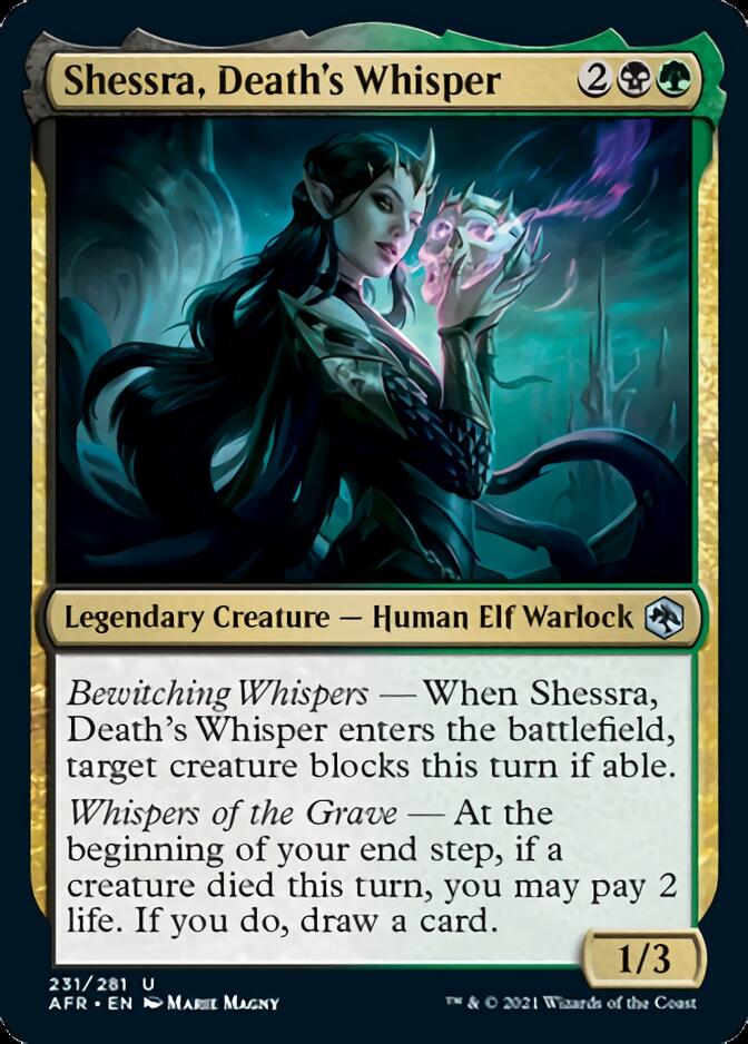 Shessra, Death's Whisper [Dungeons & Dragons: Adventures in the Forgotten Realms] | Event Horizon Hobbies CA