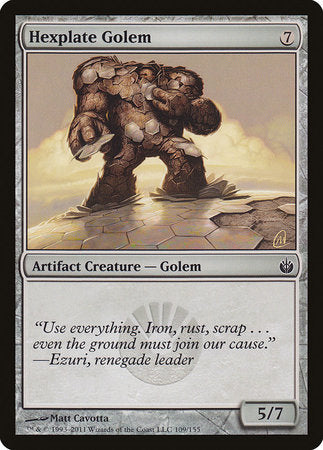 Hexplate Golem [Mirrodin Besieged] | Event Horizon Hobbies CA