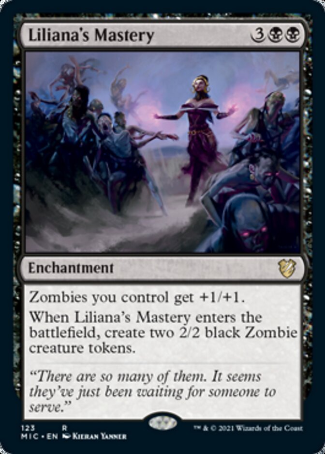 Liliana's Mastery [Innistrad: Midnight Hunt Commander] | Event Horizon Hobbies CA