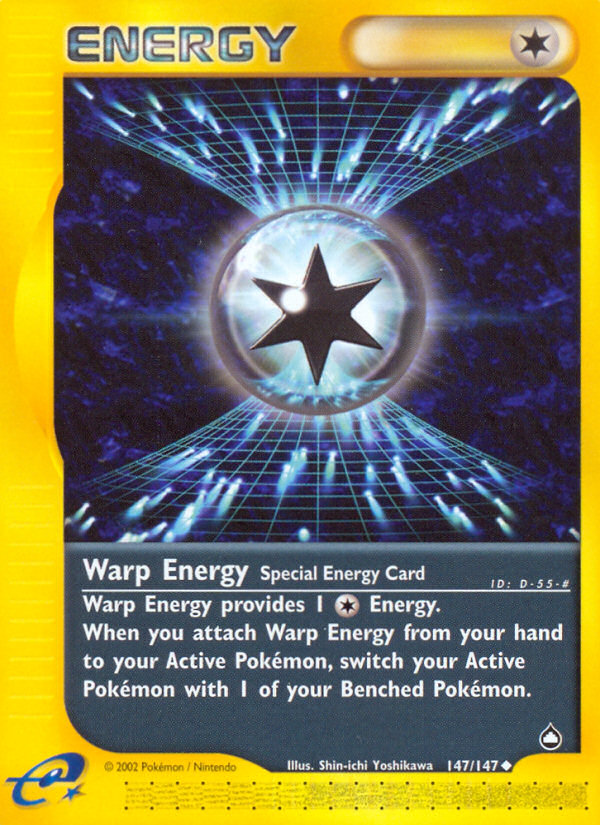 Warp Energy (147/147) [Aquapolis] | Event Horizon Hobbies CA