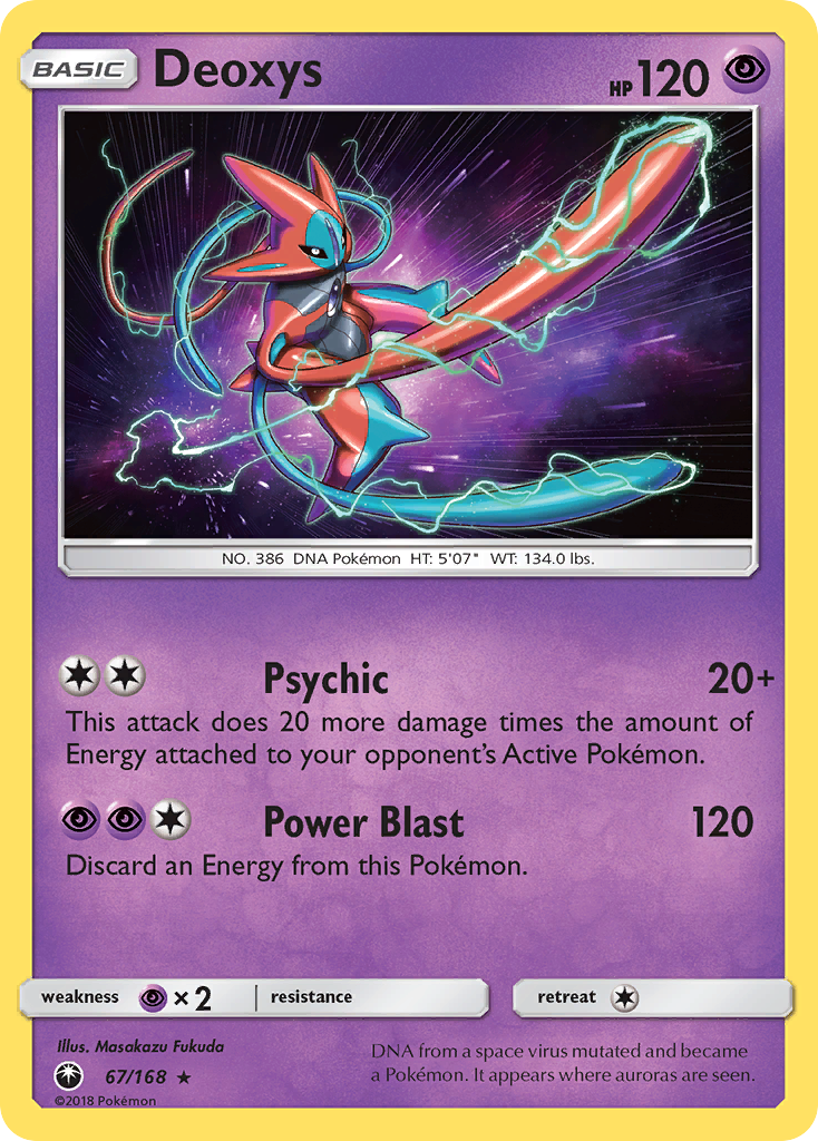 Deoxys (67/168) [Sun & Moon: Celestial Storm] | Event Horizon Hobbies CA