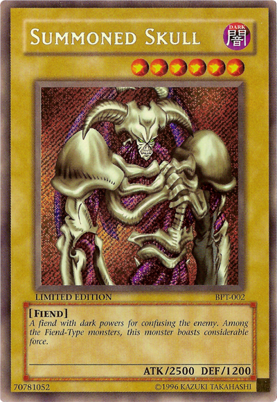 Summoned Skull [BPT-002] Secret Rare | Event Horizon Hobbies CA