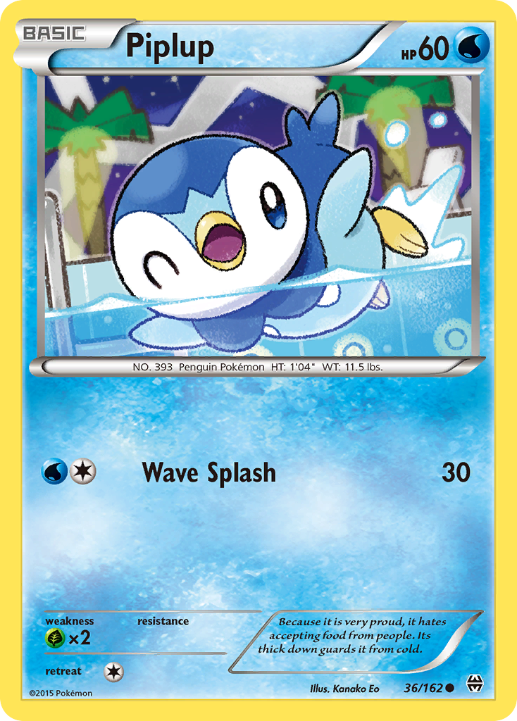 Piplup (36/162) [XY: BREAKthrough] | Event Horizon Hobbies CA