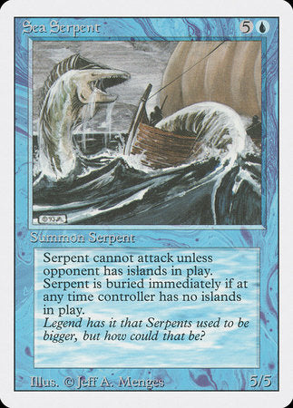 Sea Serpent [Revised Edition] | Event Horizon Hobbies CA