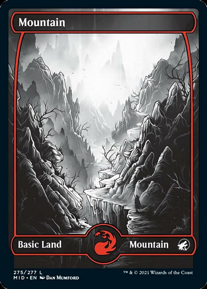 Mountain (275) [Innistrad: Midnight Hunt] | Event Horizon Hobbies CA