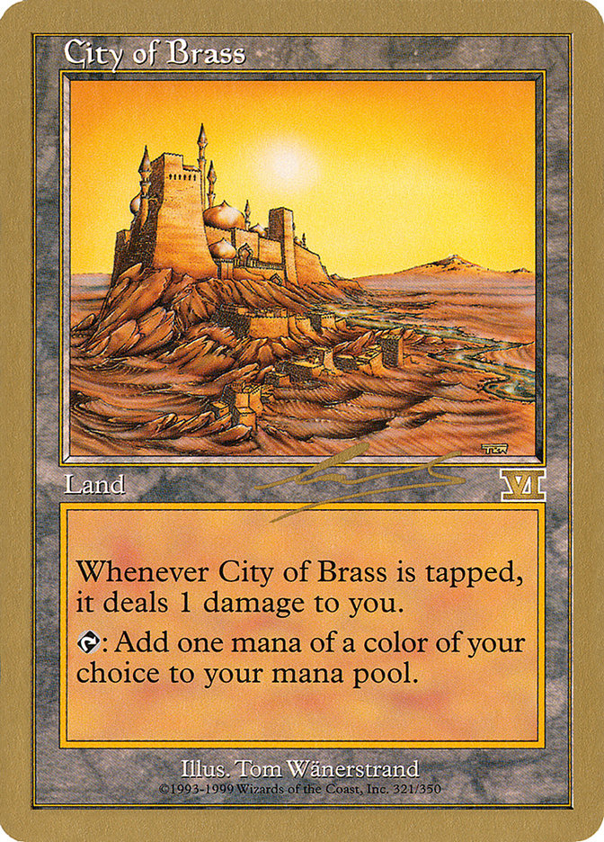 City of Brass (Nicolas Labarre) [World Championship Decks 2000] | Event Horizon Hobbies CA