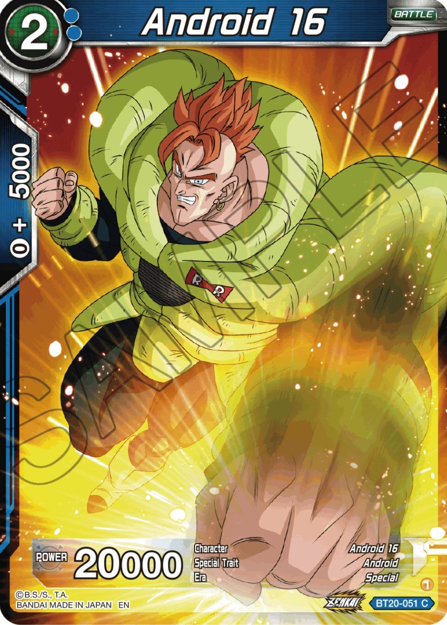 Android 16 (BT20-051) [Power Absorbed] | Event Horizon Hobbies CA