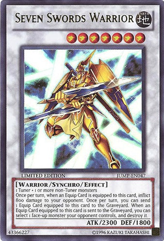 Seven Swords Warrior [JUMP-EN047] Ultra Rare | Event Horizon Hobbies CA